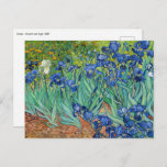 Cartão Postal Vincent Van Gogh - Irrises<br><div class="desc">Irlandeses / Íris - Vincent Van Gogh,  1889</div>