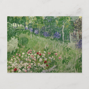 Cartão Postal Vincent van Gogh   jardim de Daubigny, 1890