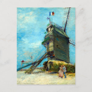 Cartão Postal Vincent van Gogh Le Moulin de la Galette