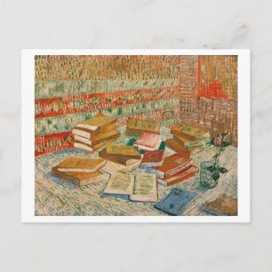Cartão Postal Vincent van Gogh   Livros Amarelos, 1887