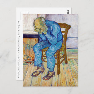 Cartão Postal Vincent van Gogh - Na Porta da Eternidade