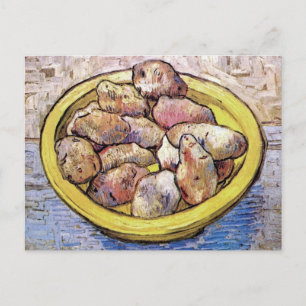 Cartão Postal Vincent Van Gogh - Natureza Morta Batatas Arte Fin