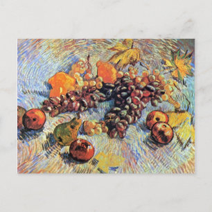Cartão Postal Vincent Van Gogh - Natureza Morta com Maçãs Arte F