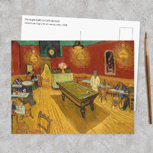 Cartão Postal Vincent van Gogh - O Café Noturno