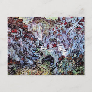 Cartão Postal Vincent Van Gogh - O Desfiladeiro (Les Peiroulets)