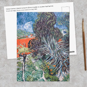 Cartão Postal Vincent van Gogh - O Jardim do Doutor Gachet