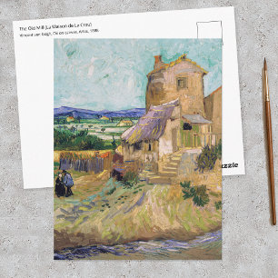 Cartão Postal Vincent van Gogh - O Moinho Velho