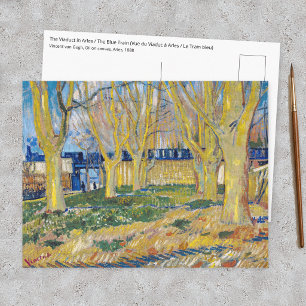 Cartão Postal Vincent van Gogh - O Trem Azul