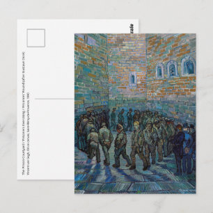 Cartão Postal Vincent van Gogh - O Tribunal prisional