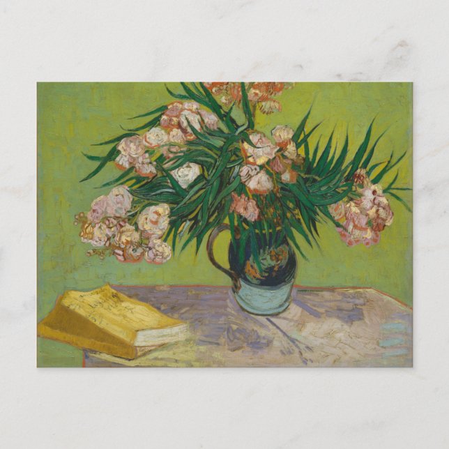 Cartão Postal Vincent Van Gogh | Oleanders (Frente)