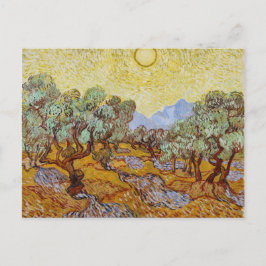 Cartão Postal Vincent Van Gogh Olive Trees