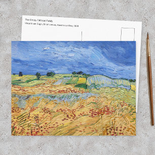 Cartão Postal Vincent van Gogh - Os Campos / Campos de Trigo