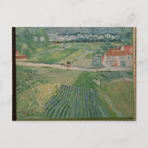 Cartão Postal Vincent van Gogh   Paisagem em Auvers