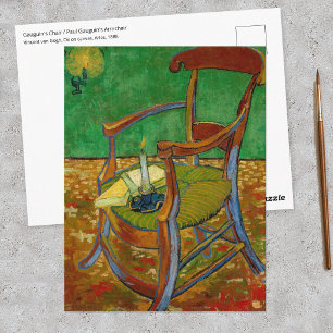 Cartão Postal Vincent van Gogh - Poltrona de Paul Gauguin