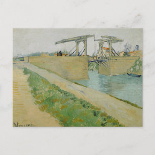 Cartão Postal Vincent van Gogh - Ponte Langlois