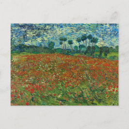 Cartão Postal Vincent Van Gogh Poppy Field