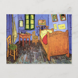 Cartão Postal Vincent Van Gogh - Quarto em Arles Arte Fino