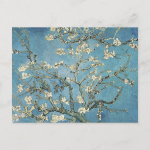 Cartão Postal Vincent van Gogh Ramais de amêndoa em floração,