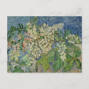 Cartão Postal Vincent van Gogh   Ramais de castanha florescentes