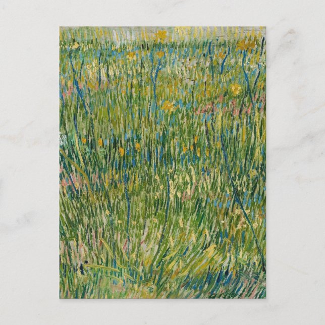 Cartão Postal Vincent van Gogh - Relva (Frente)