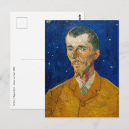Cartão Postal Vincent Van Gogh - Retrato de Eugene Boch, Arles