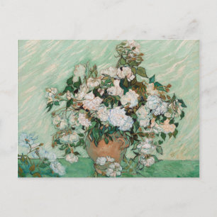 Cartão Postal Vincent van Gogh   Rosas, 1890