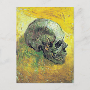 Cartão Postal Vincent van Gogh Skull