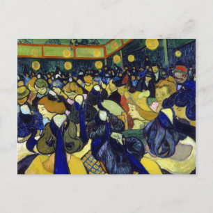 Cartão Postal Vincent van Gogh, The Dance Hall em Arles