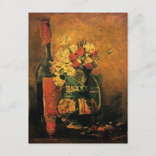 Cartão Postal Vincent Van Gogh - Vaso Com Cravos Arte Fino