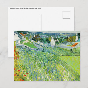 Cartão Postal Vincent van Gogh - Vinhas em Auvers