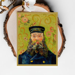 Cartão Postal Vincent van Gogh's The Postman (Joseph Roulin) Pos