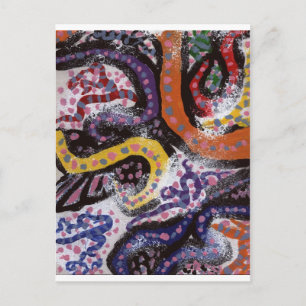 Cartão Postal Vinhas corantes 1