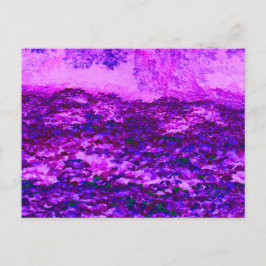 Cartão Postal Vinhas de Kudzu, rosa e púrpura