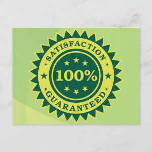 Cartão Postal Vinheta garantida com 100% de satisfação