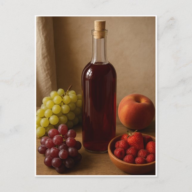 Cartão Postal Vinho caseiro (Frente)