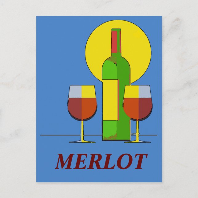 Cartão Postal Vinho, editar texto (Frente)