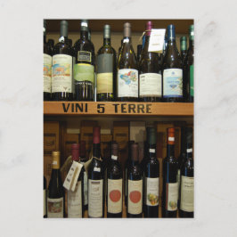 Cartão Postal Vinhos Italia de Cinque Terre