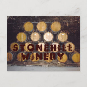 Cartão Postal Vinícola Stonehill