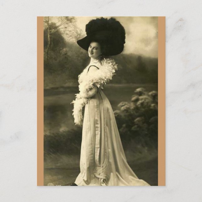 Cartão postal Vintage (Frente)