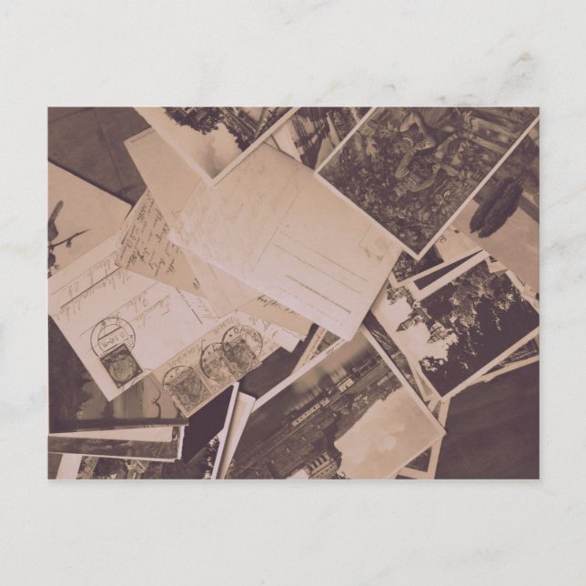 Cartão Postal Vintage (Frente)