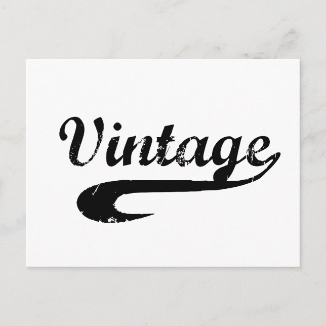 Cartão Postal Vintage (Frente)
