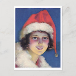 Cartão Postal Vintage 1920 no Natal