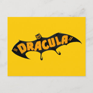 Cartão Postal Vintage 1938 Dracula Vampire Bat