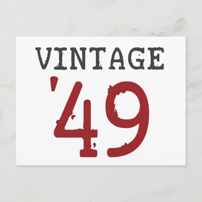 Cartão Postal Vintage 1949 (Frente)