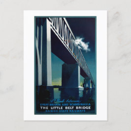 Cartão Postal Vintage 1951 Aage Rasmussen State Railways