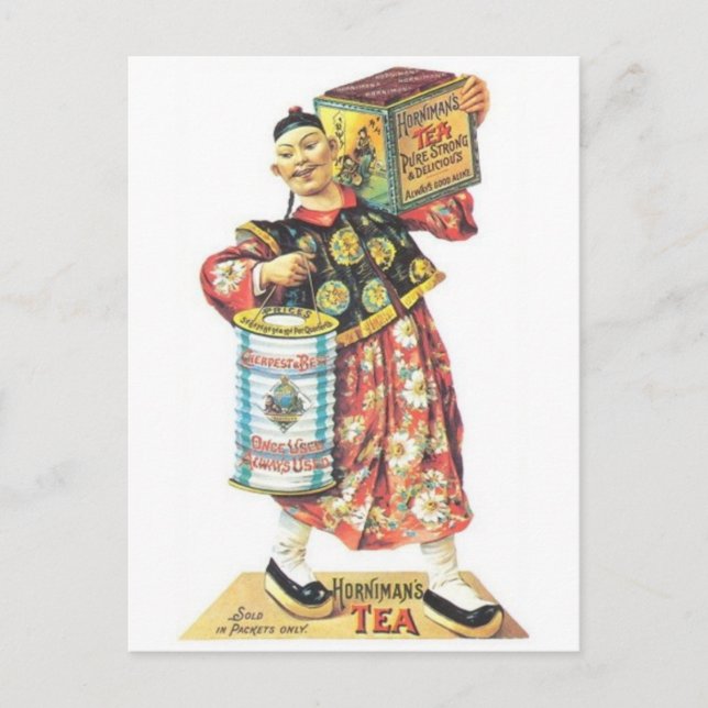 Cartão postal Vintage Ad Poster (Frente)