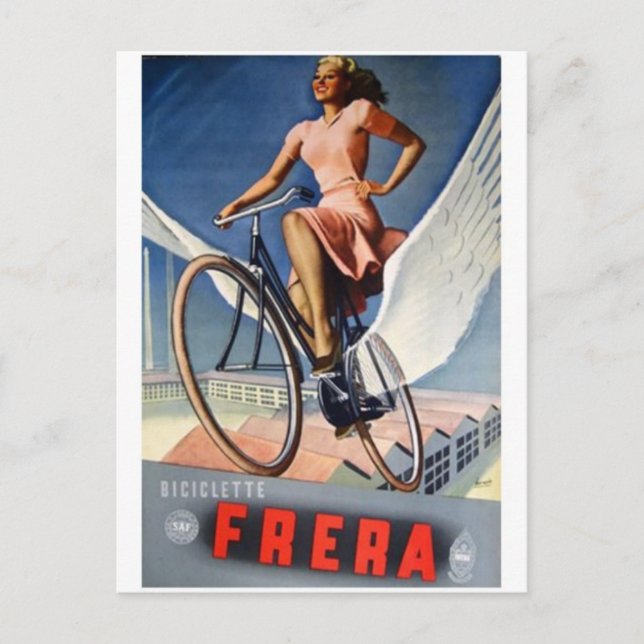 Cartão postal Vintage Ad Poster (Frente)