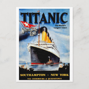 Cartão postal Vintage Ad Poster