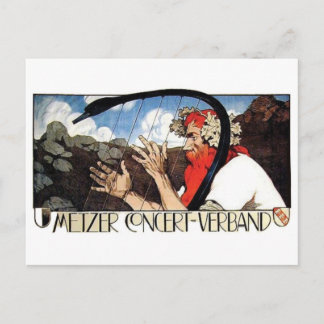 Cartão postal Vintage Ad Poster