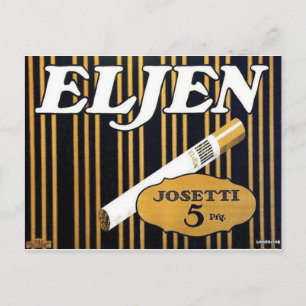 Cartão postal Vintage Ad Poster